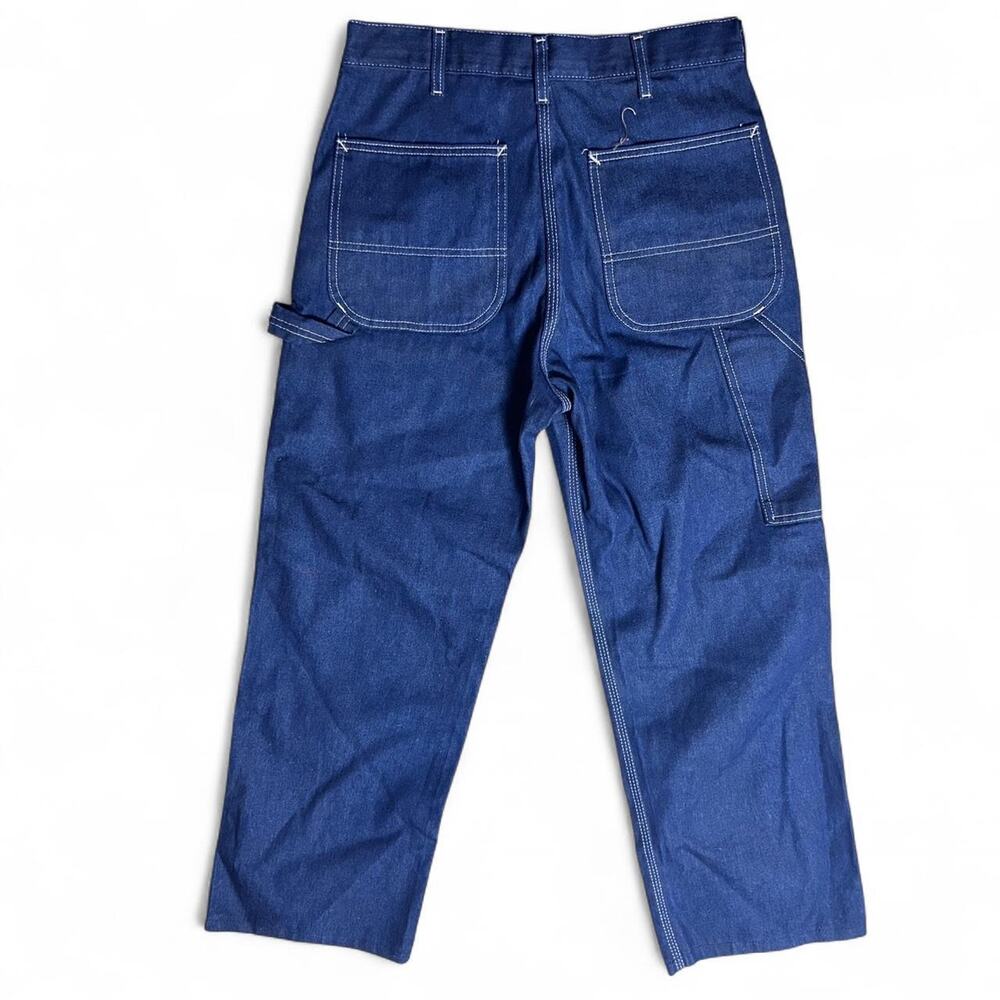 Sears Vintage 70s Made in USA Workwear Jeans Carpenter Denim Pants 30”